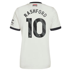 Adidas Marcus Rashford Manchester United Originals 2024/25 Third Replica Jerseys - Cream