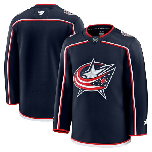 Columbus Blue Jackets Fanatics Home Premium Jersey - Navy | NHL Jerseys