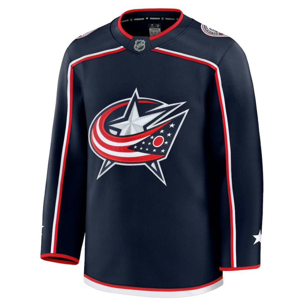 Columbus Blue Jackets Fanatics Home Premium Jersey - Navy | NHL Jerseys