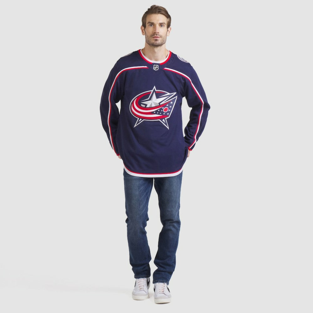 Columbus Blue Jackets Fanatics Home Premium Jersey - Navy | NHL Jerseys