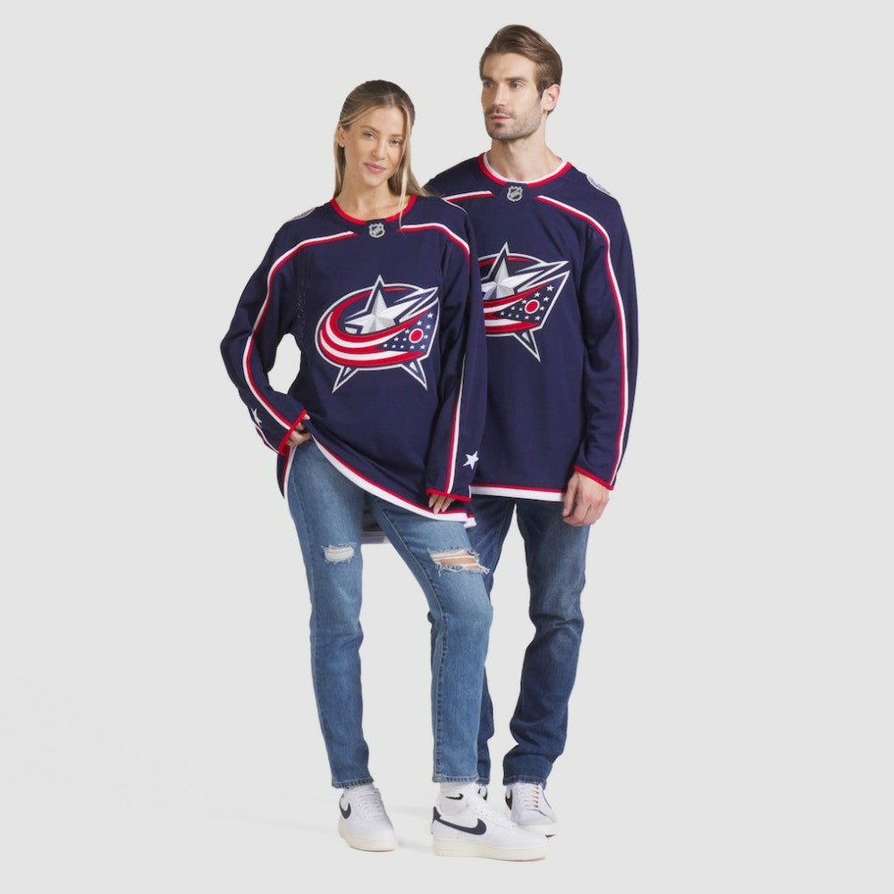 Columbus Blue Jackets Fanatics Home Premium Jersey - Navy | NHL Jerseys
