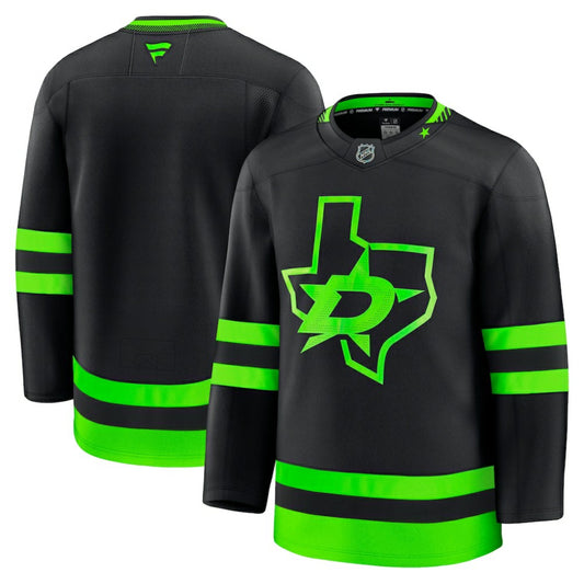 Dallas Stars Fanatics Alternate Premium Jersey - Black | NHL Jerseys
