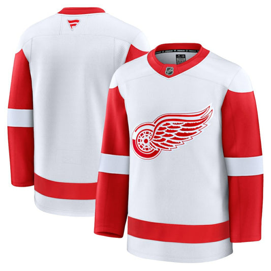 Detroit Red Wings Fanatics Away Premium Jersey - White | NHL Jerseys