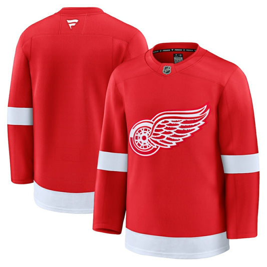 Detroit Red Wings Fanatics Home Premium Jersey - Red | NHL Jerseys
