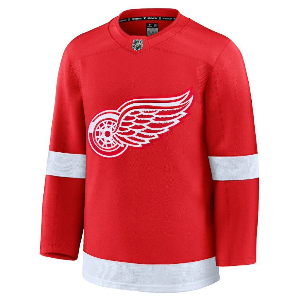 Detroit Red Wings Fanatics Home Premium Jersey - Red | NHL Jerseys