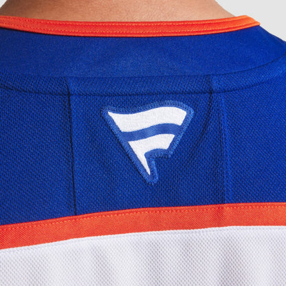 Edmonton Oilers Fanatics Away Premium Jersey - White | NHL Jerseys