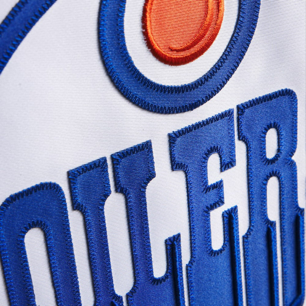 Edmonton Oilers Fanatics Away Premium Jersey - White | NHL Jerseys
