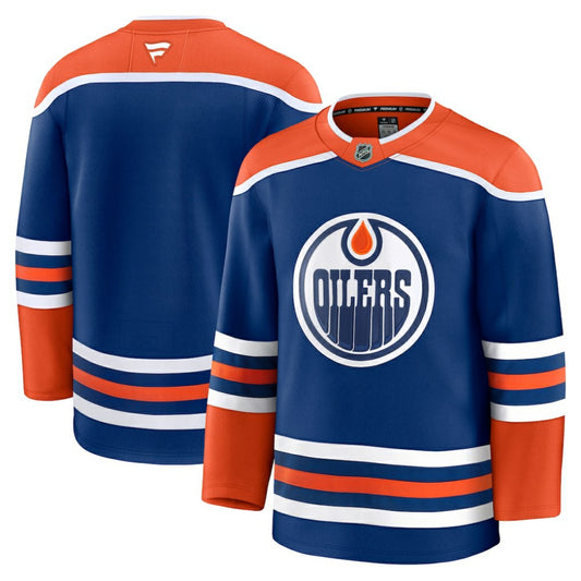 Edmonton Oilers Fanatics Home Premium Jersey - Royal | NHL Jerseys