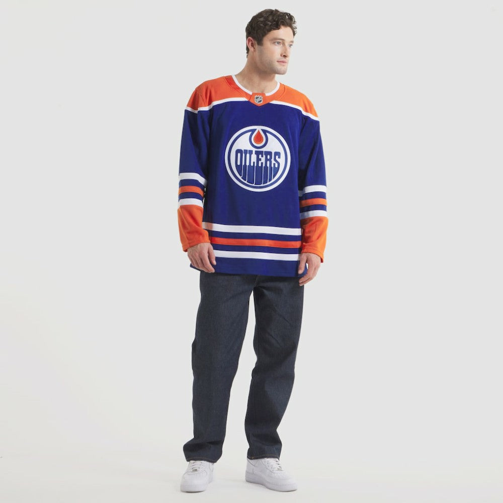 Edmonton Oilers Fanatics Home Premium Jersey - Royal | NHL Jerseys