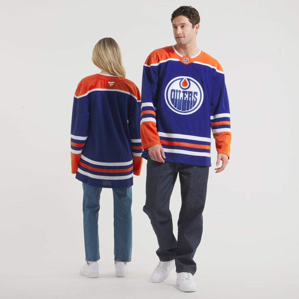 Edmonton Oilers Fanatics Home Premium Jersey - Royal | NHL Jerseys