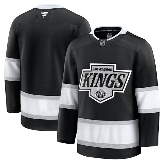 Los Angeles Kings Fanatics Home Premium Jersey - Black | NHL Jerseys