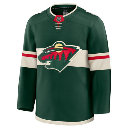 Minnesota Wild Fanatics Home Premium Jersey - Green | NHL Jerseys