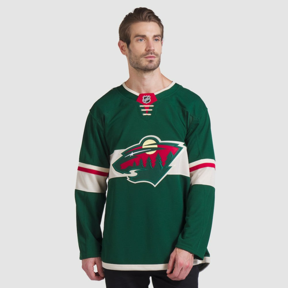 Minnesota Wild Fanatics Home Premium Jersey - Green | NHL Jerseys