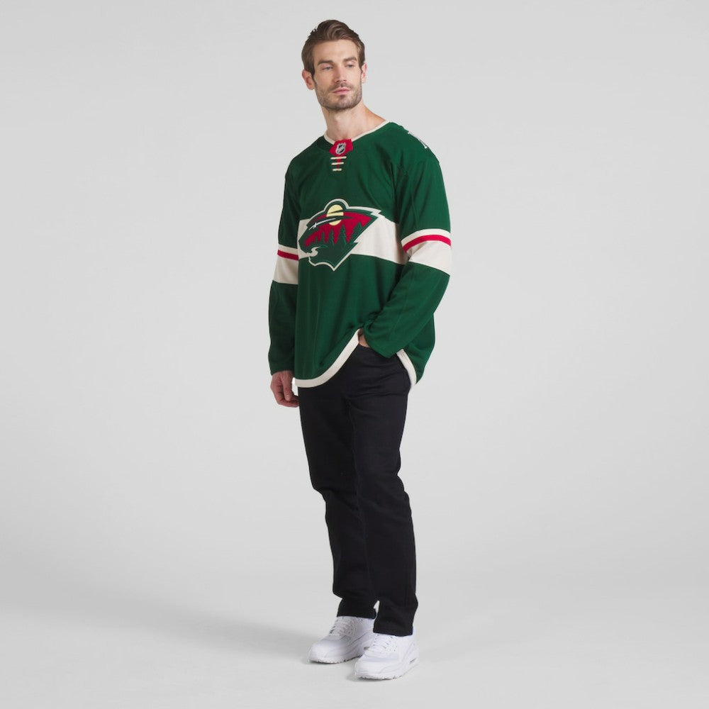 Minnesota Wild Fanatics Home Premium Jersey - Green | NHL Jerseys