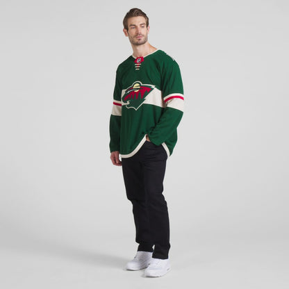 Minnesota Wild Fanatics Home Premium Jersey - Green | NHL Jerseys