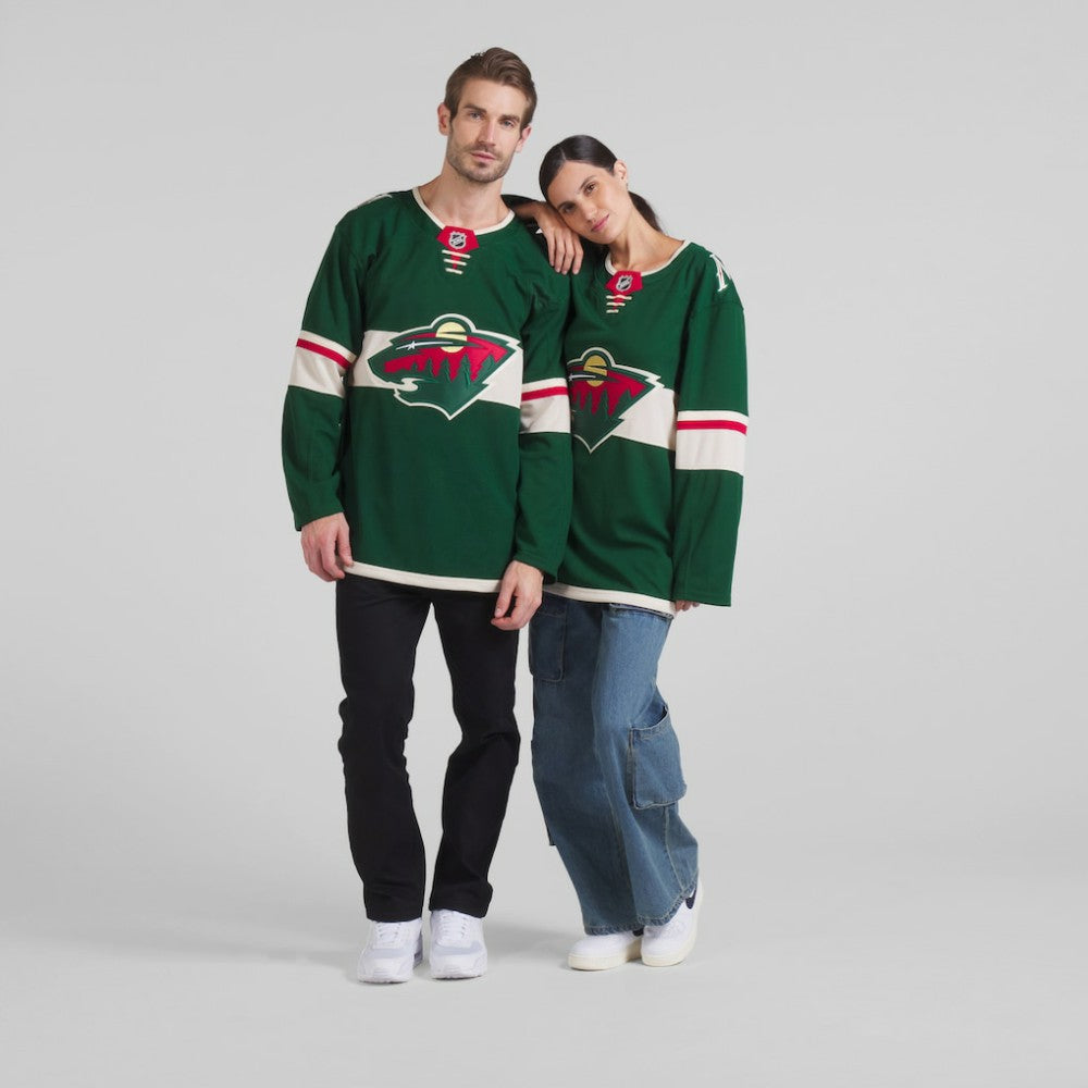Minnesota Wild Fanatics Home Premium Jersey - Green | NHL Jerseys