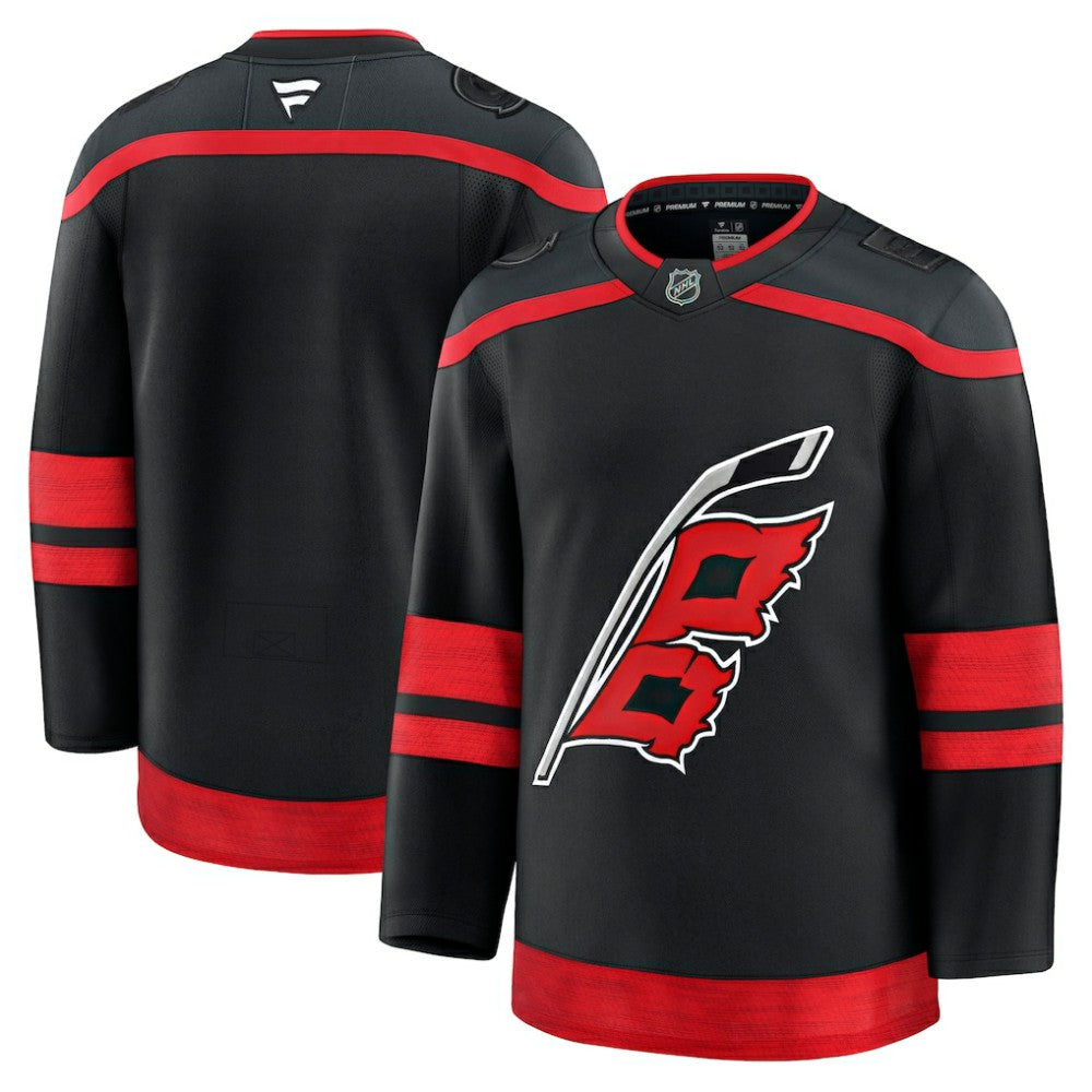 Carolina Hurricanes Fanatics Home Premium Jersey - Black | NHL Jerseys