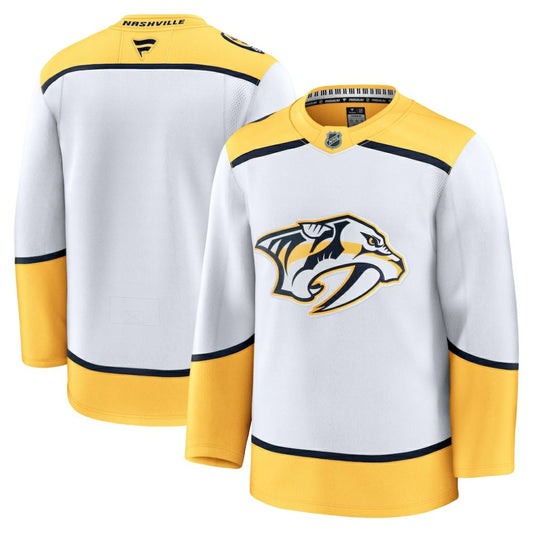 Nashville Predators Fanatics Away Premium Jersey - White | NHL Jerseys