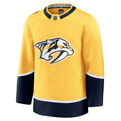 Nashville Predators Fanatics Home Premium Jersey - Yellow | NHL Jerseys