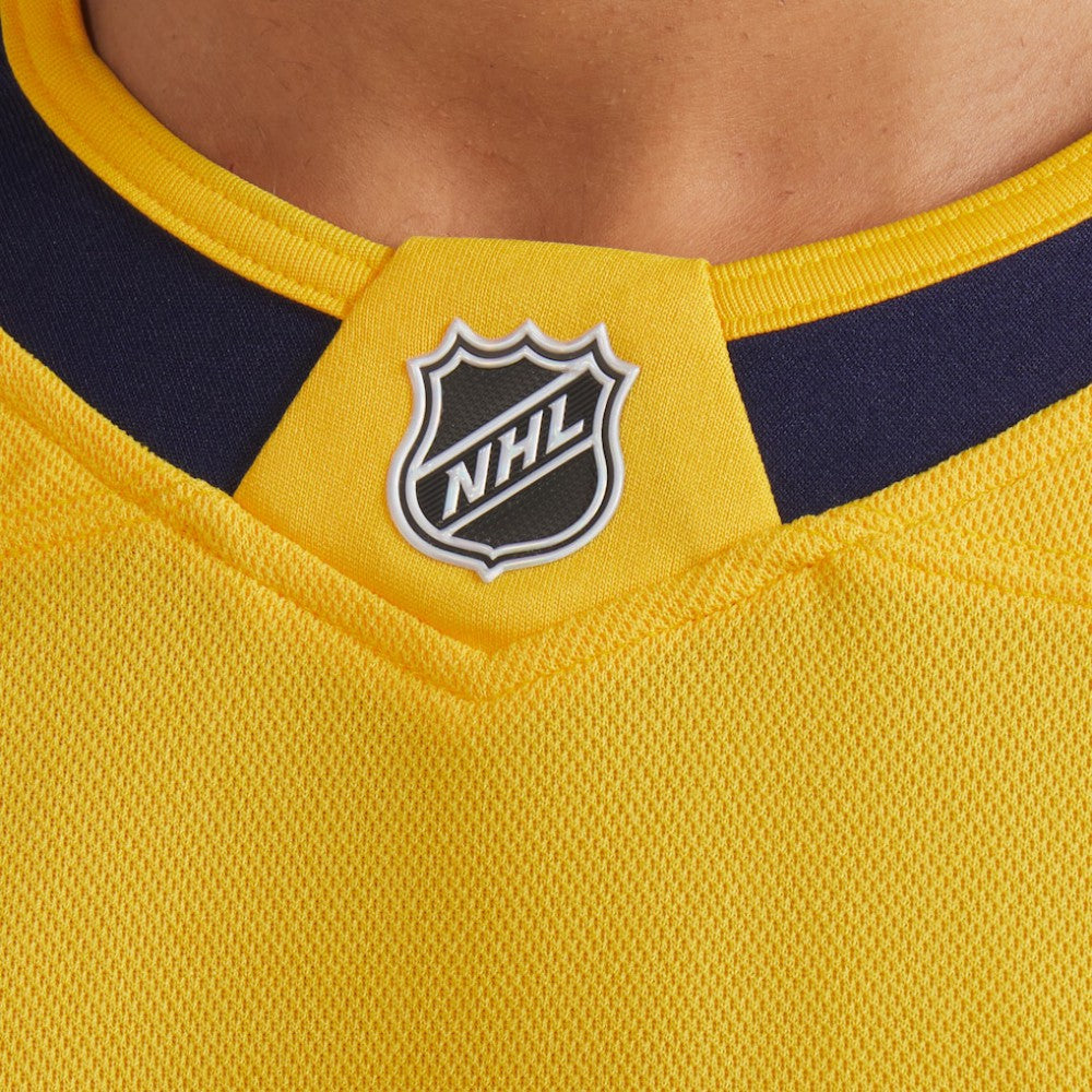 Nashville Predators Fanatics Home Premium Jersey - Yellow | NHL Jerseys