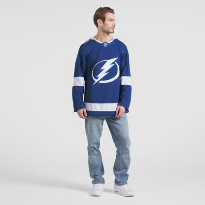 Tampa Bay Lightning Fanatics Home Premium Jersey - Blue | NHL Jerseys