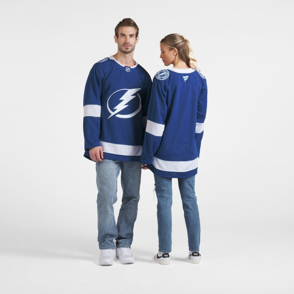 Tampa Bay Lightning Fanatics Home Premium Jersey - Blue | NHL Jerseys