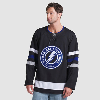 Tampa Bay Lightning Fanatics Alternate Premium Jersey - Black | NHL Jerseys