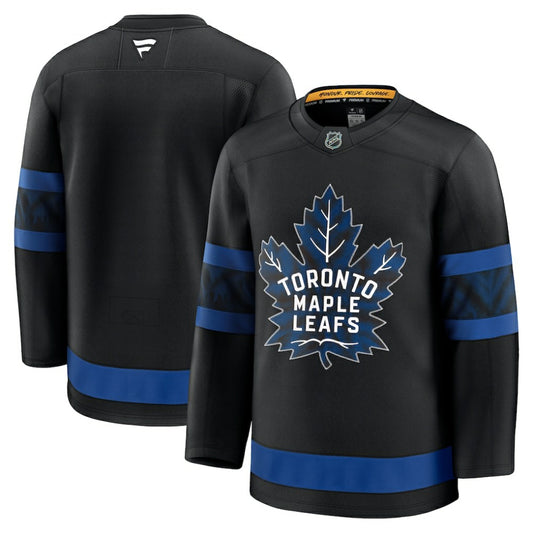 Toronto Maple Leafs Fanatics Alternate Premium Jersey - Black | NHL Jerseys