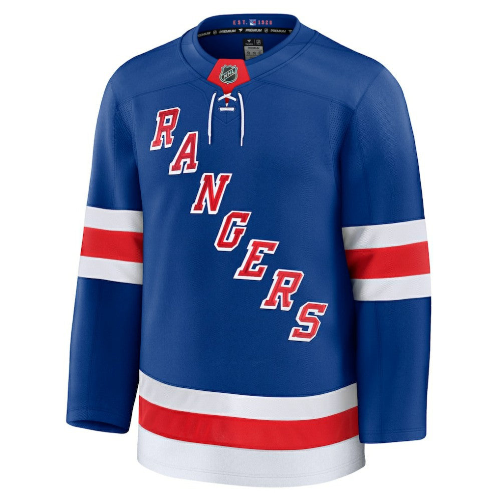 New York Rangers Fanatics Home Premium Jersey Blue