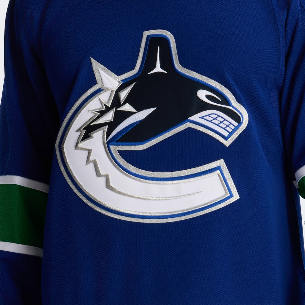 Vancouver Canucks Fanatics Home Premium Jersey - Blue | NHL Jerseys