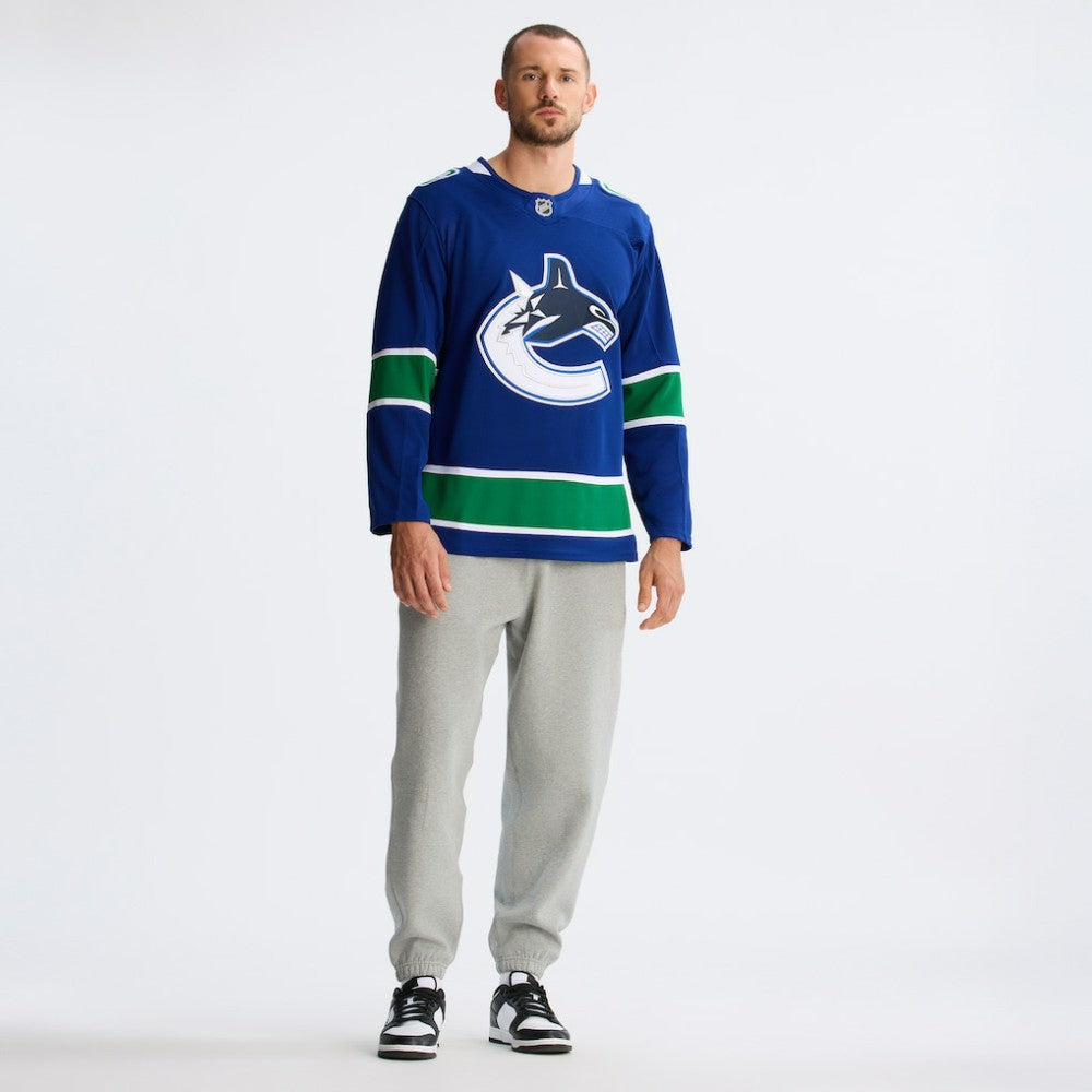 Vancouver Canucks Fanatics Home Premium Jersey - Blue | NHL Jerseys