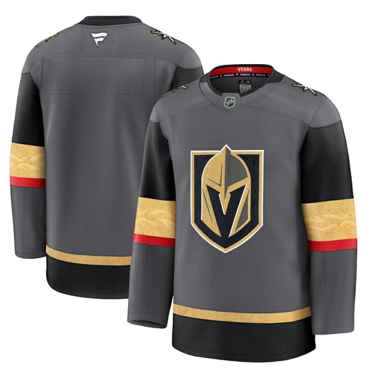 Vegas Golden Knights Fanatics Alternate Premium Jersey - Gray | NHL Jerseys