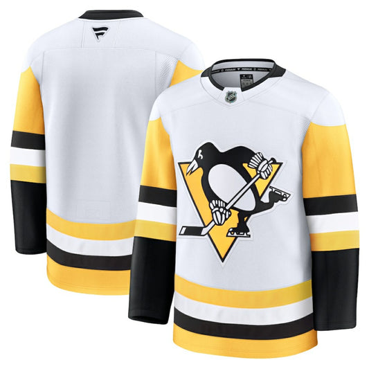 Pittsburgh Penguins Fanatics Away Premium Jersey - White | NHL Jerseys