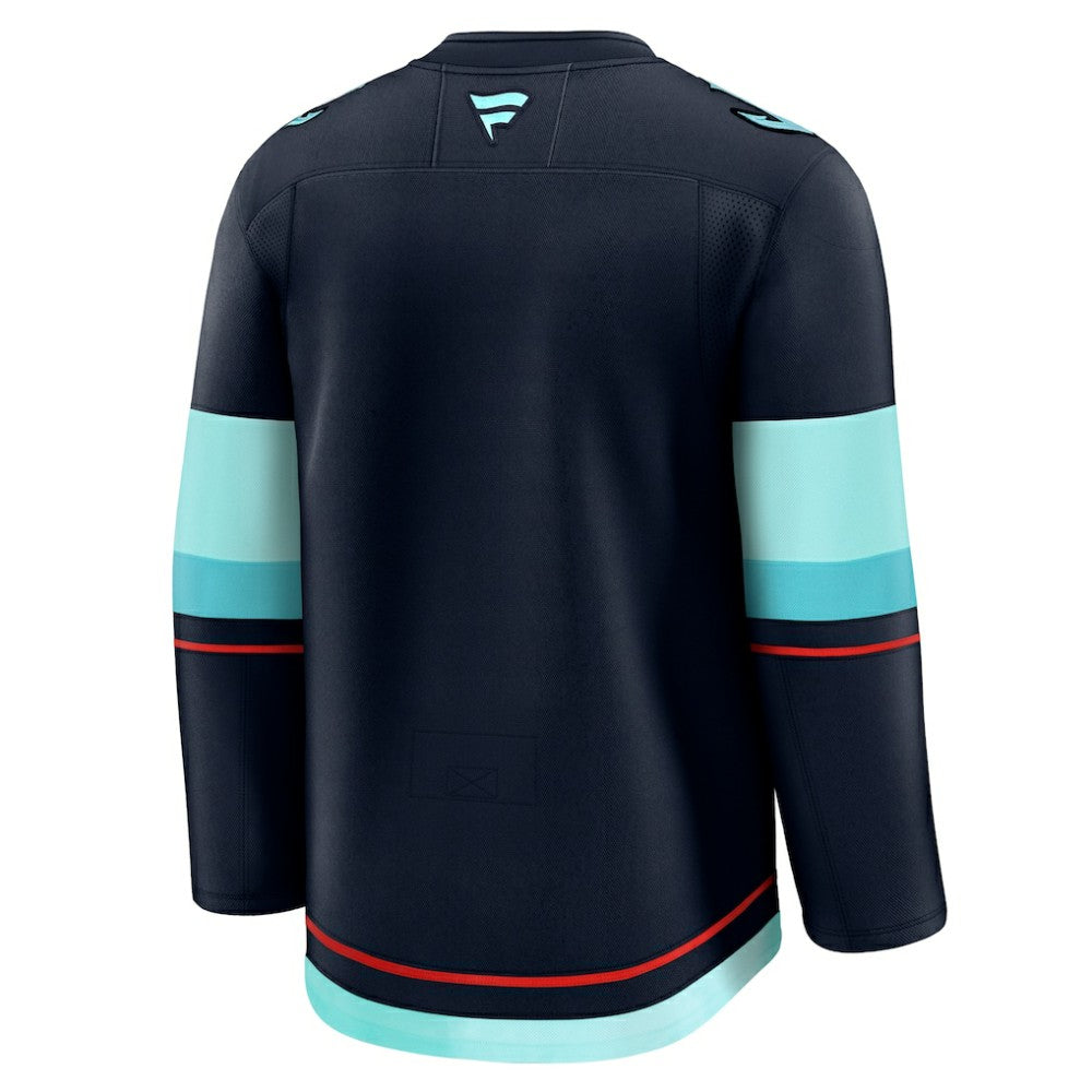 Seattle Kraken Fanatics Home Premium Jersey - Deep Sea Blue | NHL Jerseys