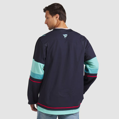 Seattle Kraken Fanatics Home Premium Jersey - Deep Sea Blue | NHL Jerseys