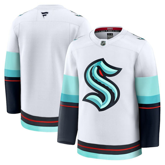 Seattle Kraken Fanatics Away Premium Jersey - White | NHL Jerseys