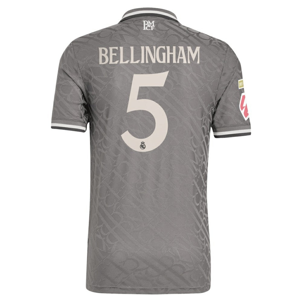 Adidas Jude Bellingham Real Madrid Originals 2024/25 Third Player Jerseys - Charcoal