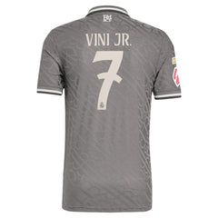 Adidas Vini Jr. Real Madrid Originals 2024/25 Third Player Jerseys - Charcoal