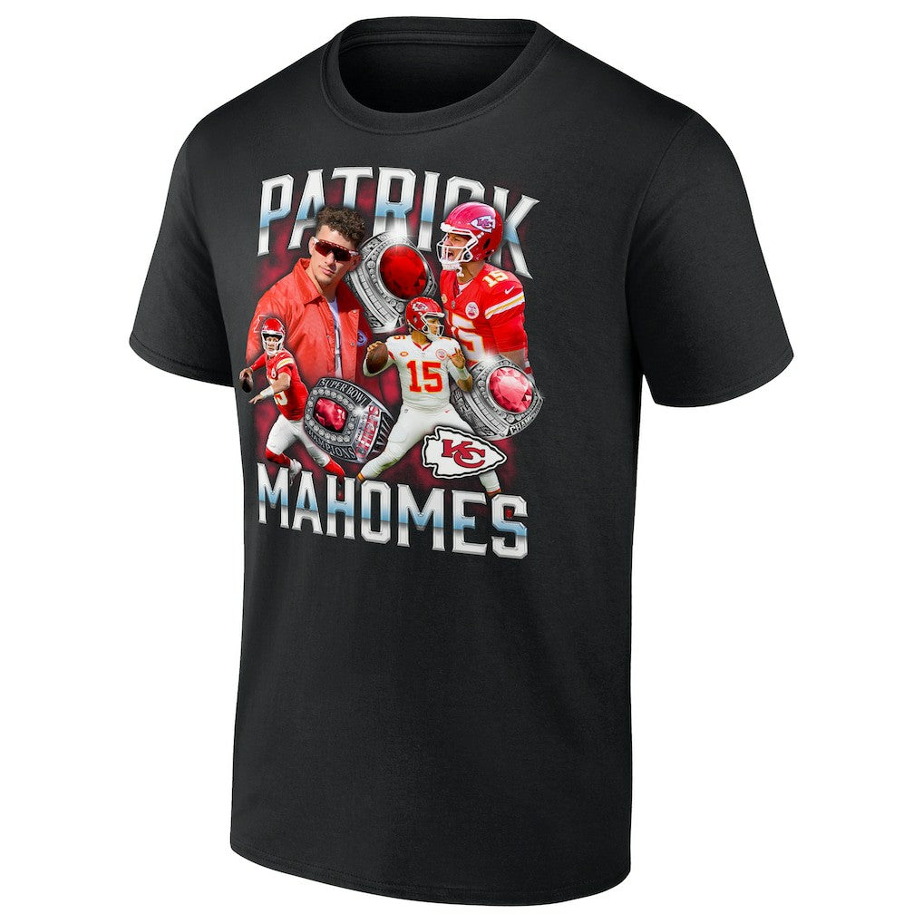 Patrick Mahomes Kansas City Chiefs Notorious Player Graphic T-Shirt Black - Fanatics