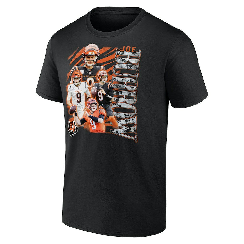 Joe Burrow Cincinnati Bengals Notorious Player Graphic T-Shirt Black - Fanatics
