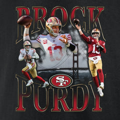 Brock Purdy San Francisco 49ers Notorious Player Graphic T-Shirt Black - Fanatics