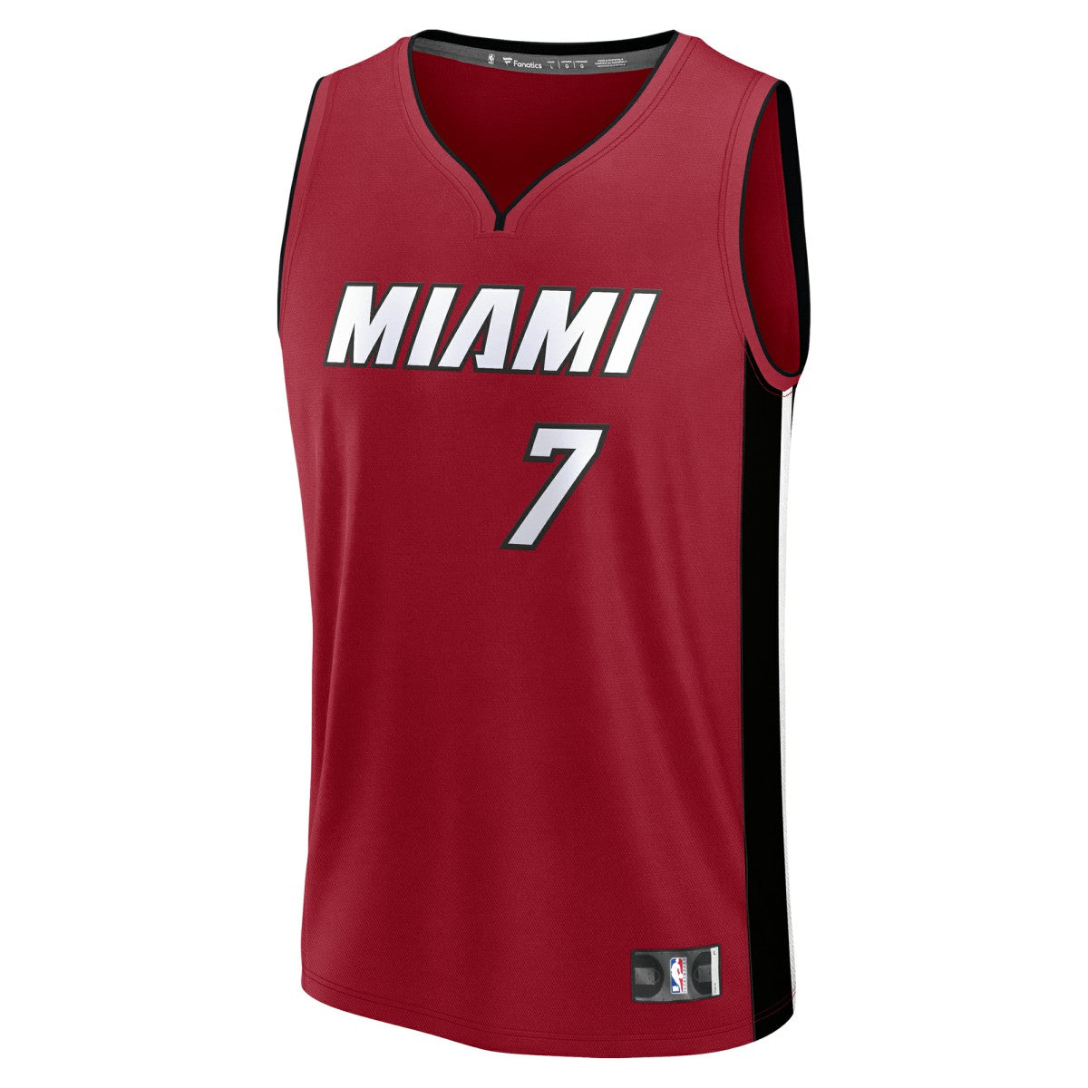 Kel'el Ware Miami Heat Youth Fast Break Player Jersey - Statement Edition - Red | NBA Jerseys