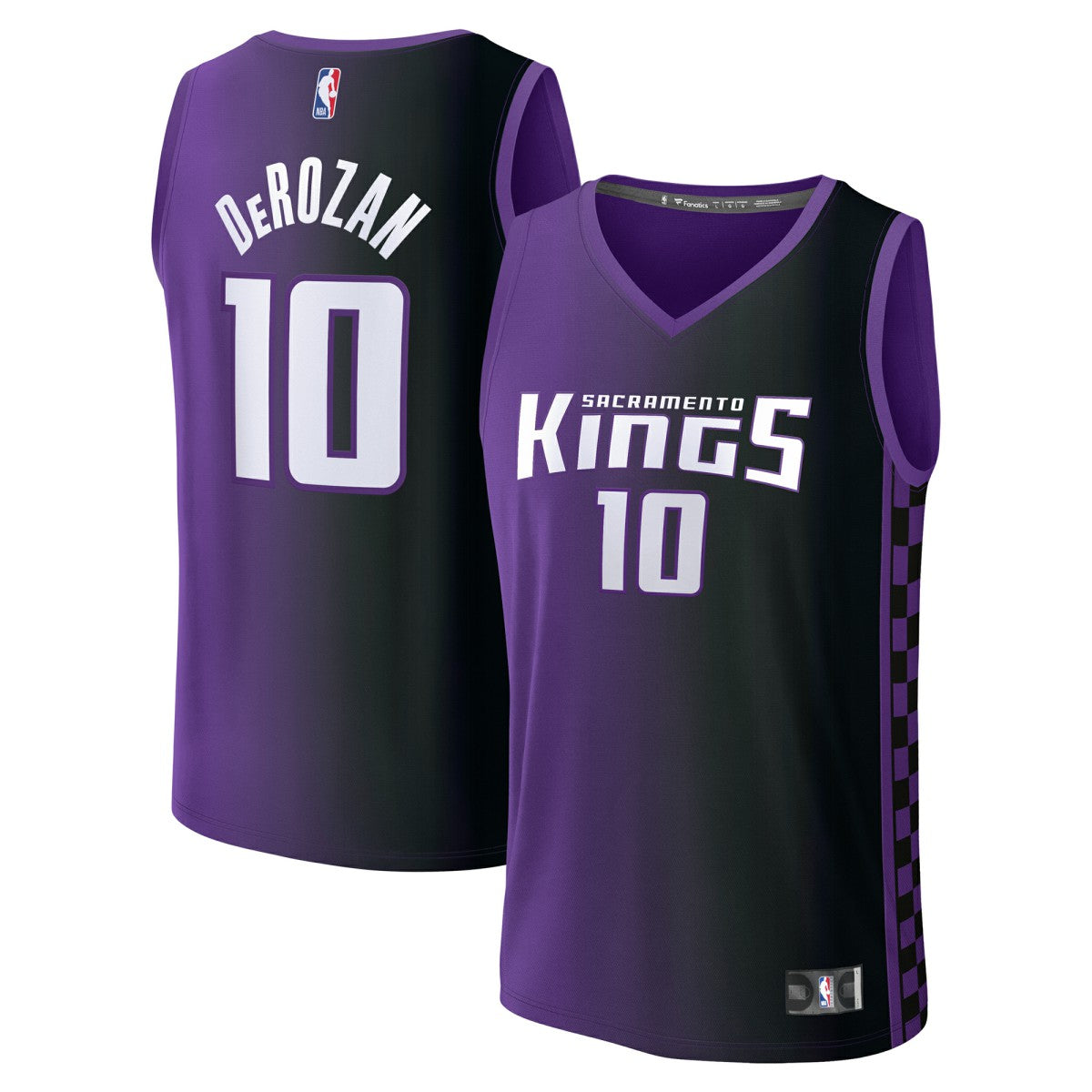Fanatics - DeMar DeRozan Sacramento Kings Youth Fast Break Replica Player Jersey - Statement Edition - Purple