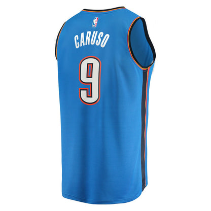 Alex Caruso Oklahoma City Thunder Fast Break Replica Player Jersey - Icon Edition - Blue | NBA Jerseys