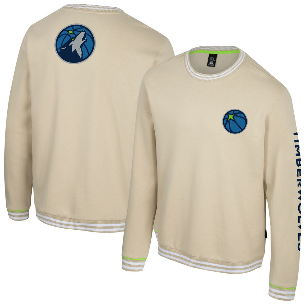 NBA - Minnesota Timberwolves Stadium Essentials Unisex Halftime Pullover Sweatshirt - Natural