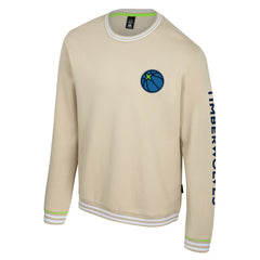 NBA - Minnesota Timberwolves Stadium Essentials Unisex Halftime Pullover Sweatshirt - Natural