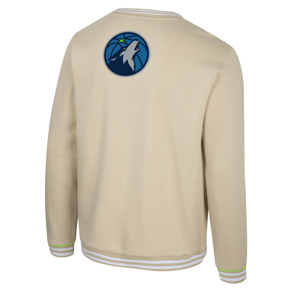 NBA - Minnesota Timberwolves Stadium Essentials Unisex Halftime Pullover Sweatshirt - Natural