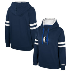 NBA - Dallas Mavericks Stadium Essentials Women's Road Game Pullover Hoodie - Navy
