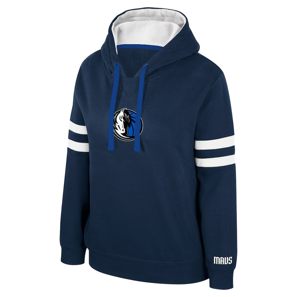 NBA - Dallas Mavericks Stadium Essentials Women's Road Game Pullover Hoodie - Navy