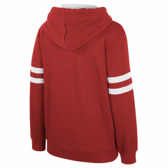 NBA - Miami Heat Stadium Essentials Women's Road Game Pullover Hoodie - Dark Red